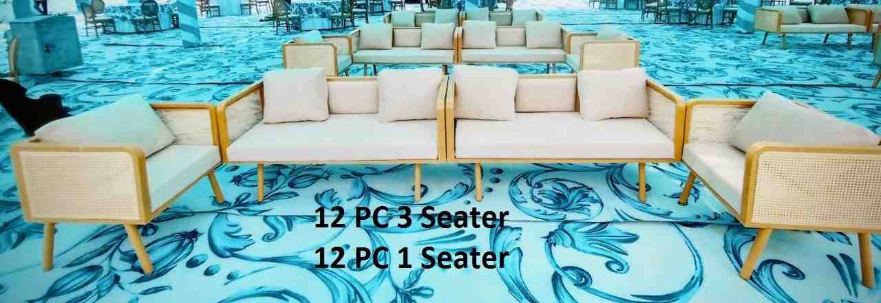 You are currently viewing Cane Sofa Three Seater