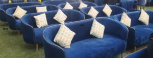 Read more about the article Royal Blue Sofa
