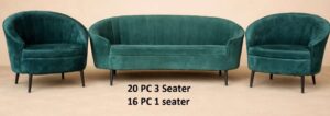 Read more about the article Teal Green Sofa Three Seater